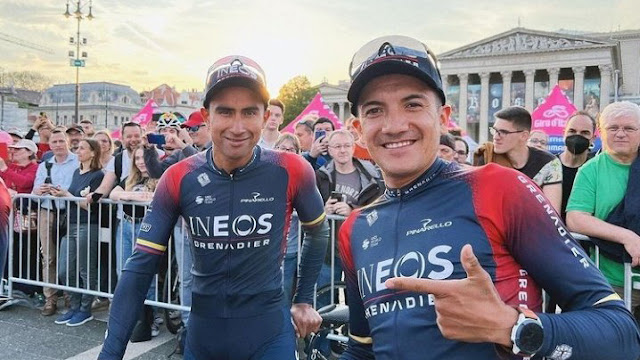 Giro de Italia 2022 Richard Carapaz Ecuador Fayals