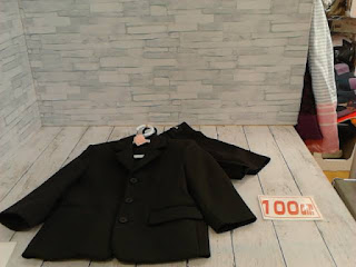 中古品　子供服　男児フォーマル服　１００㎝　１５９０円