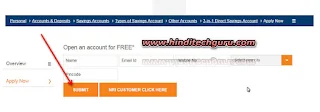 Online Trading Account icici direct submit