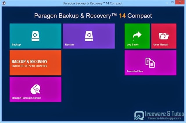 Offre promotionnelle : Paragon Backup & Recovery 14 Compact à nouveau gratuit !