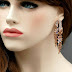 Party wear crystal earrings