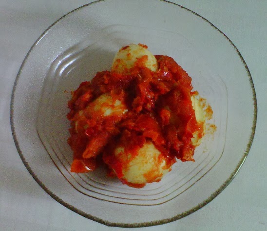  Resep  Masakan Praktis RESEP  TELUR  BALADO 