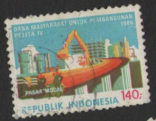 perangko,kuno,jual,beli,kolektor,gresik,Used,Mint,Seri Pelita IV