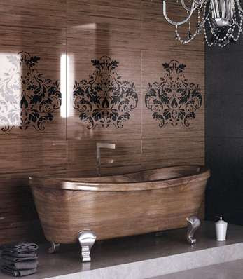 Luxurious Wooden Washrooms