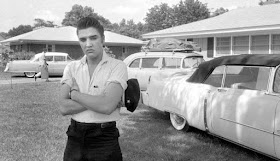 Fotografías de Elvis Presley con sus coches