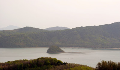 View across the islands looking south from Khao Kad viewpoint