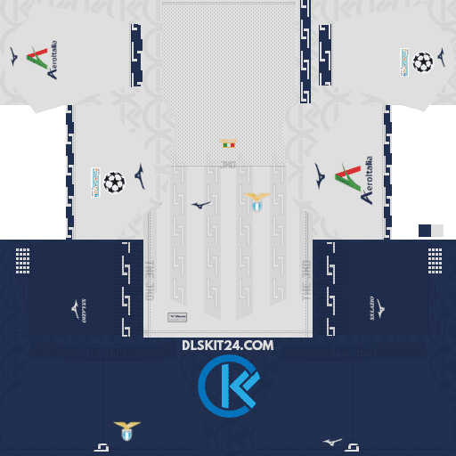 SS Lazio Kits 2023-2024 Mizuno - Dream League Soccer Kits 2024 (Third)