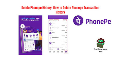 Delete Phonepe History: How to Delete Phonepe Transaction History