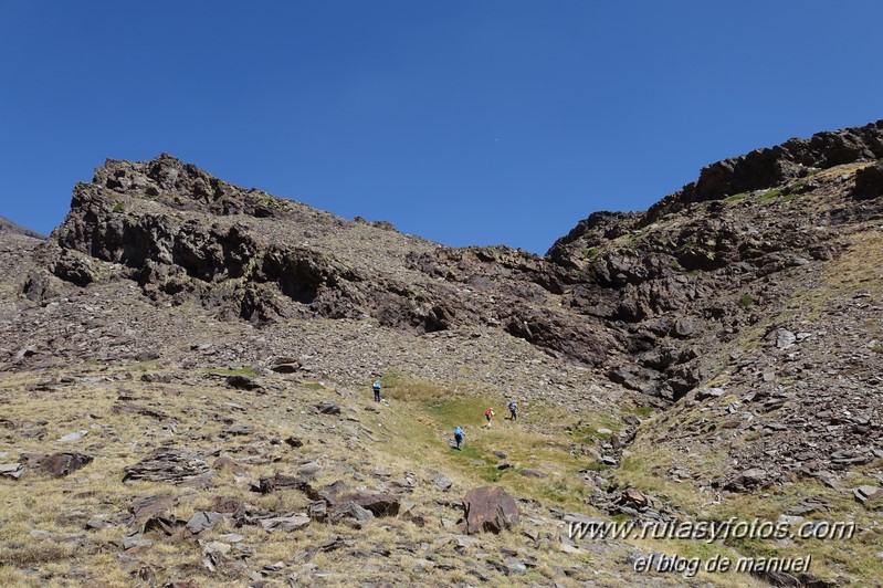 Puntal de Loma Púa - Pico del Sabinar - Pico del Púlpito - Puntal de Terreras Azules