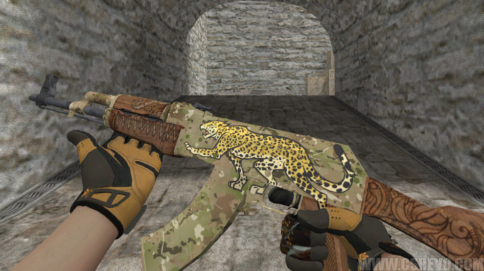 Skin AK47 - Panthera (CS:GO) - HD para CS 1.6