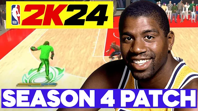 NBA 2K24 Season 4 Patch Fixes Magic Johnson Dribble Style
