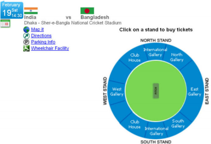 world cup 2011 cricket tickets. Tickets of World Cup Cricket