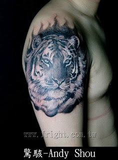 tiger tattoo designs on the arm