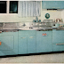 1955, General Electric launches the 9 1/2-foot wonder kitchen in partnership with the Philadelphia Levittown project