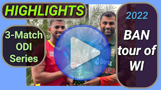 West Indies vs Bangladesh ODI Series 2022
