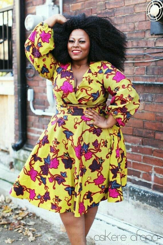 Plus size outfit for women owambe and aso ebi