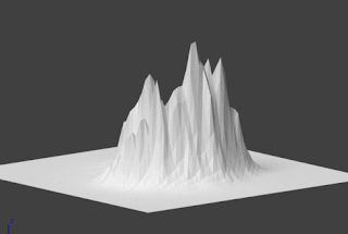 Displacement map, sharp and defined