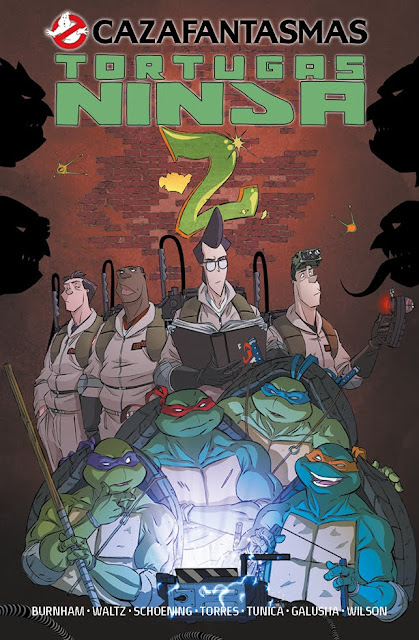 Reseña de "Cazafantasmas/Tortugas Ninja 2"de Erik Burnham y Tom Waltz - Fandogamia