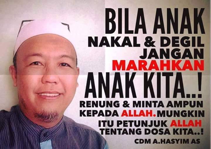 Jangan salahkan anak kalau mereka tak pandai!