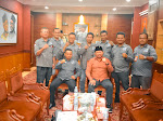 Ketua DPRD Kota Batam Sambut Baik Kehadiran Pengurus DPC PJS Kota Batam di Kantornya