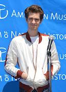 Andrew Garfield was pictured at The American Museum of Natural History in .