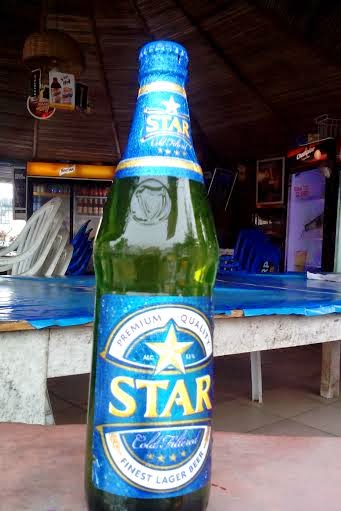 HAVE YOU SEEN THIS? Star Beer in a Harp bottle