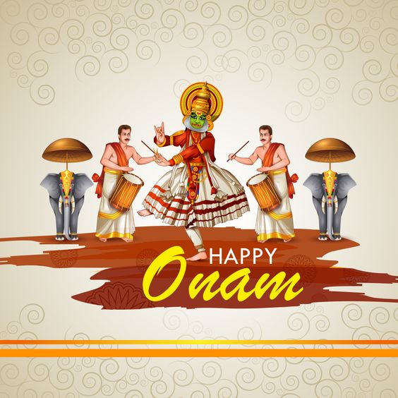 Happy Onam Greetings, Wishes, Messages and quotes with images For South Indian Festival celebrations in India.