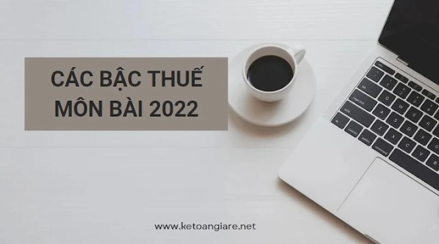 Các bậc thuế môn bài 2022 và cách nộp thuế môn bài qua mạng mới nhất hiện nay