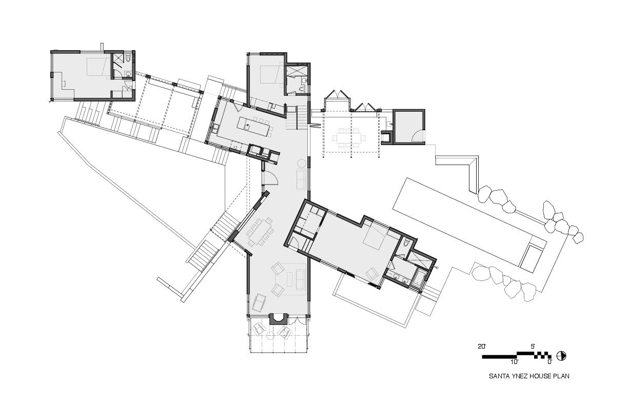 Casa Santa Ynez - Fernau + Hartman Architects