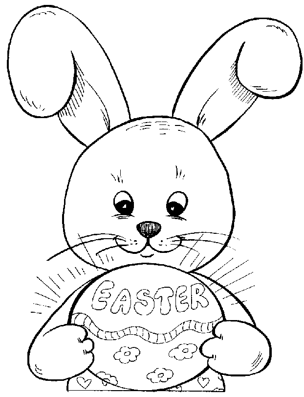 Max & Ruby Easter Egg Coloring Page Nick Jr  - printable easter egg coloring pages