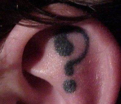 Ear Tattoo