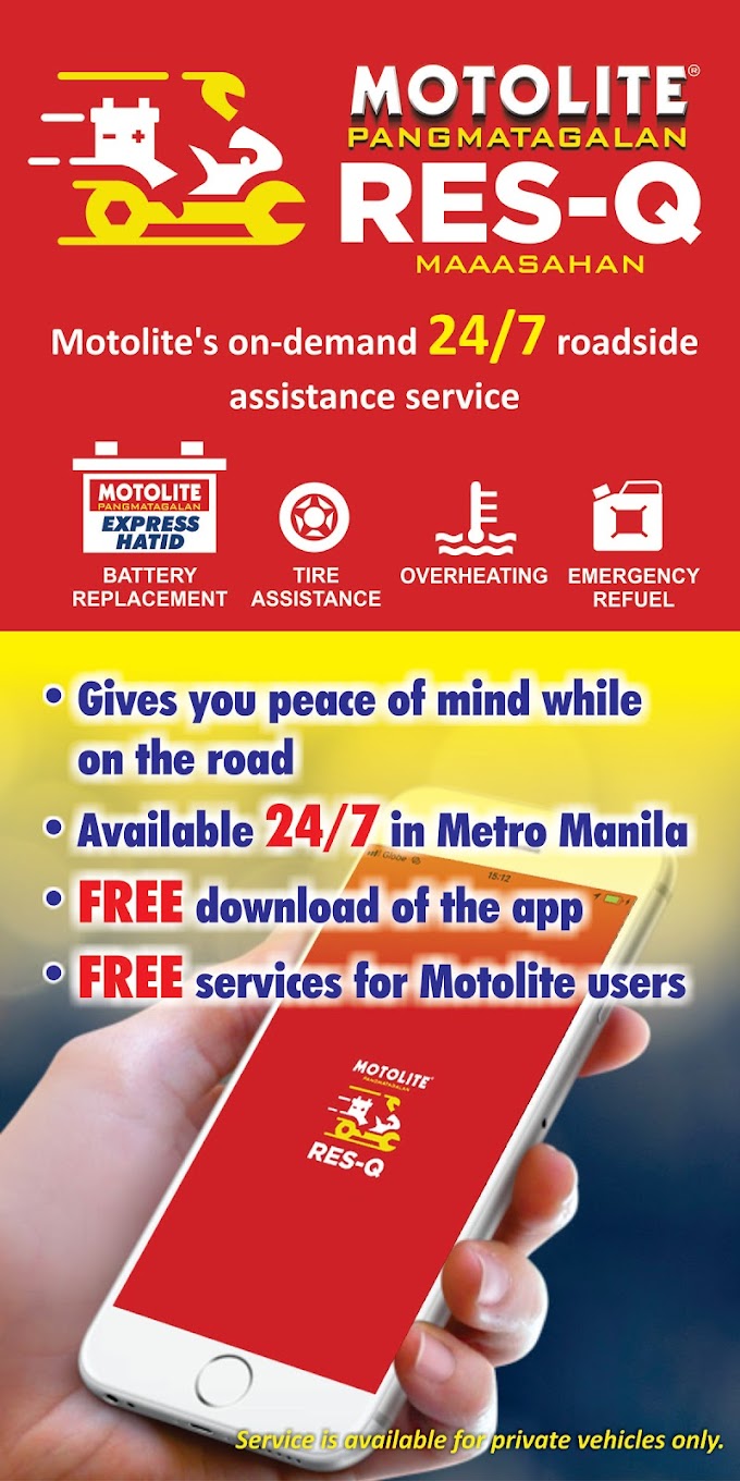 A trusted road assistance app launched, Motolite RES-Q app!