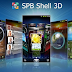 SPB Shell 3D Launcher Android Terbaik Versi Syam's Blog
