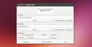 B-Label in Ubuntu Linux