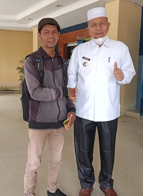 Bupati H. Hamsuardi Dukung Pelaksanaan Pelatihan Jurnalistik yang Digelar FKWI Provinsi Sumbar
