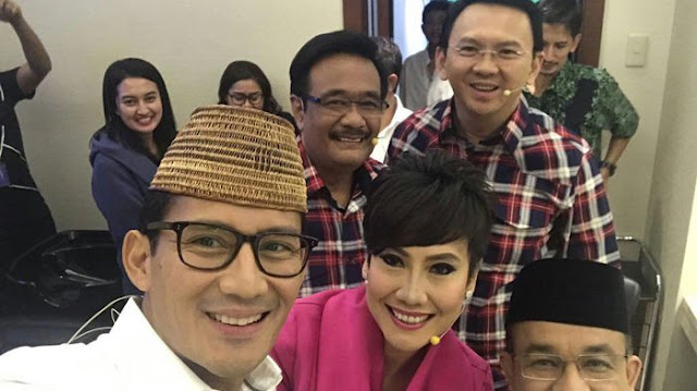 Debat Kandidat Kompas TV Diawali Welfie