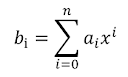 Polynomial equation