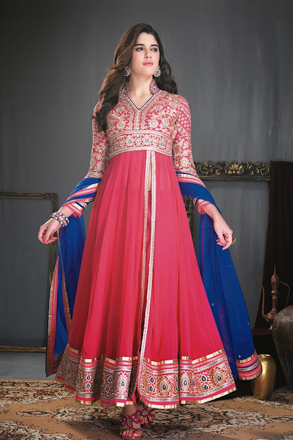 Awesome New Georgette Long Designer Anarkali Suit