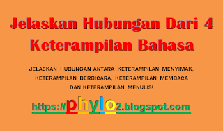  Jelaskan  Hubungan  Dari 4 Keterampilan Bahasa Phylo Post