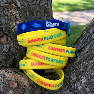 disney store finding dory 2016 sumer play days wristbands bracelets 