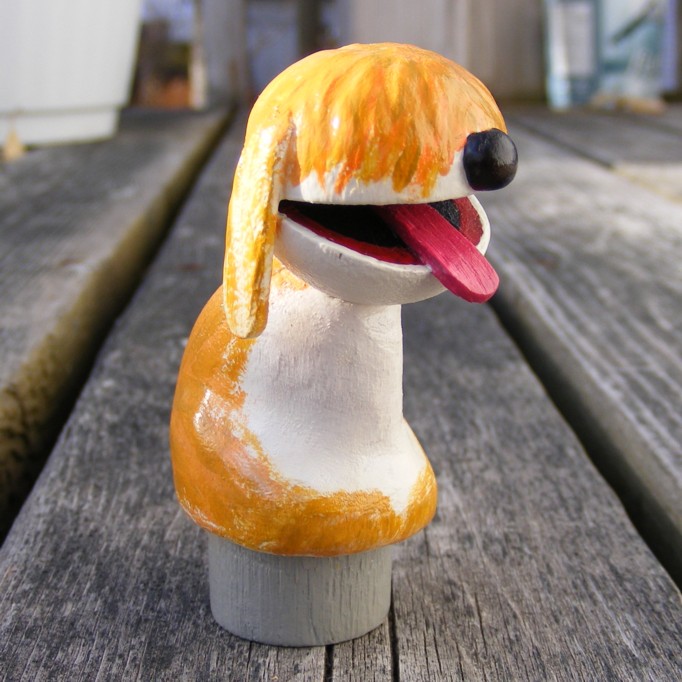 I made Barkley the dog some time ago, but am just adding him to the blog 
