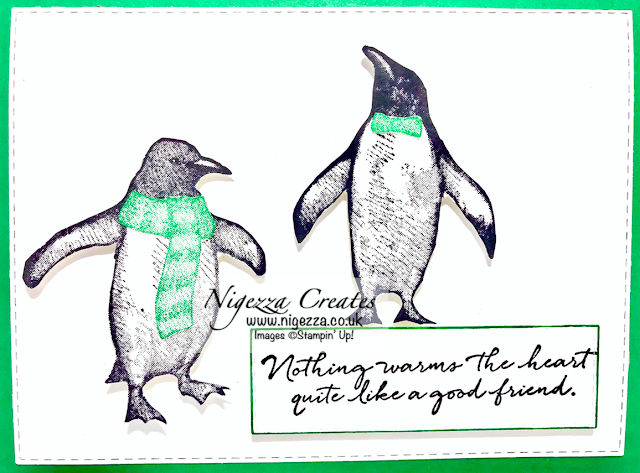 Nigezza Creates  Live With Stampin' Up! Playful Penguins 