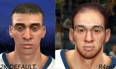 Face Comparison: Default vs Mod