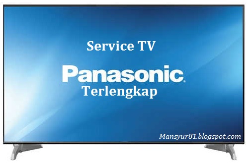 TV Panasonic Gambar Menjadi Hitam Putih