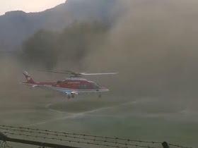 Video: Pobladores de Malinalco evitan aterrizaje a helicóptero que auxiliaría a recién nacido en crisis de salud porque interrumpía su partido de futbol