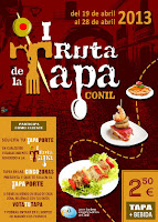 ruta de la tapa conil