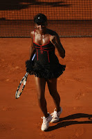 Venus Williams in Tennis Mini Skirt