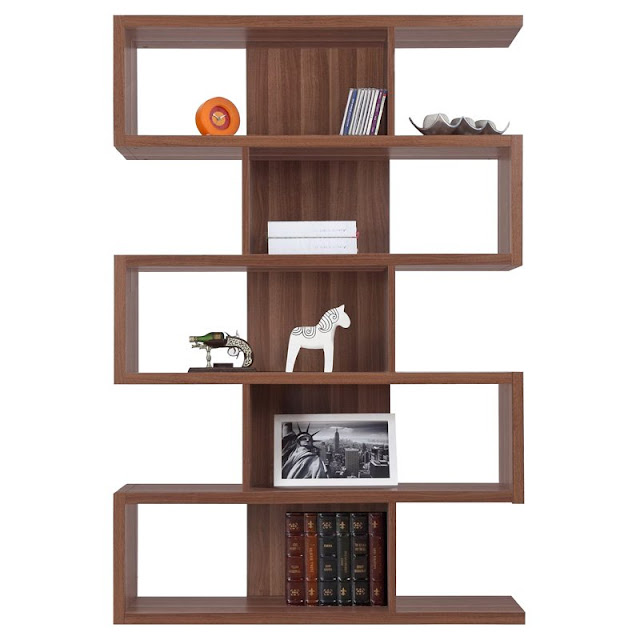 5 Shelf Bookcase - Zag Bookcase
