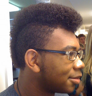 Short Hairstyles 2013 for Black Men with Curly Hair