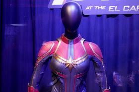 Captain Marvel costume detail Avengers Endgame